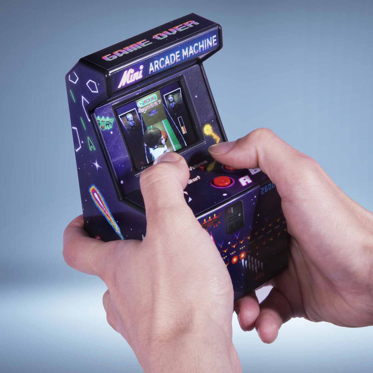 Orb - Mini Arcade Machine - Incl. 300X 16-Bit Spellen