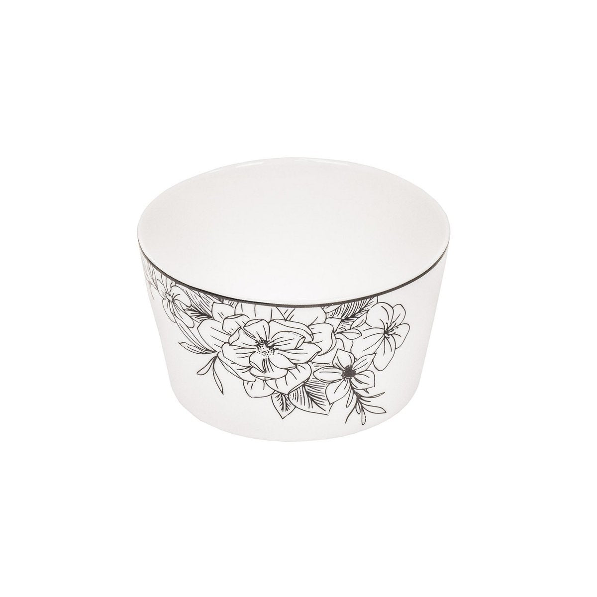 Kom - Les Fleurs - Newbone China - 9X9X5Cm