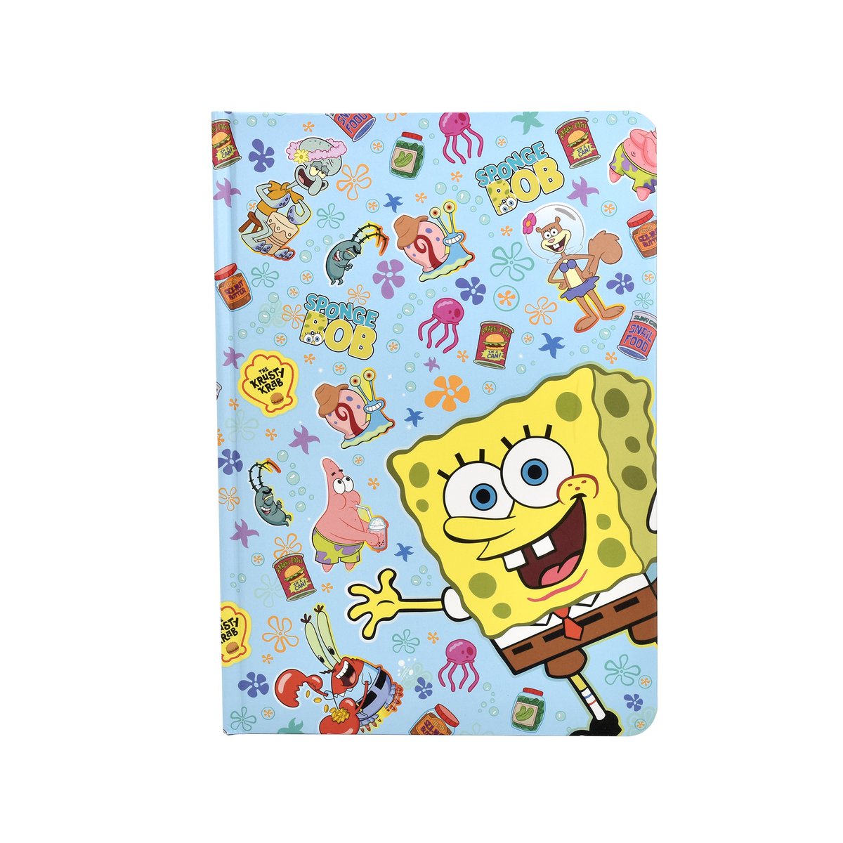 Spongebob Squarepants Notitieboekje, Dagboek Met 120 Gelinieerde Pagina's, Officiële Merchandise
