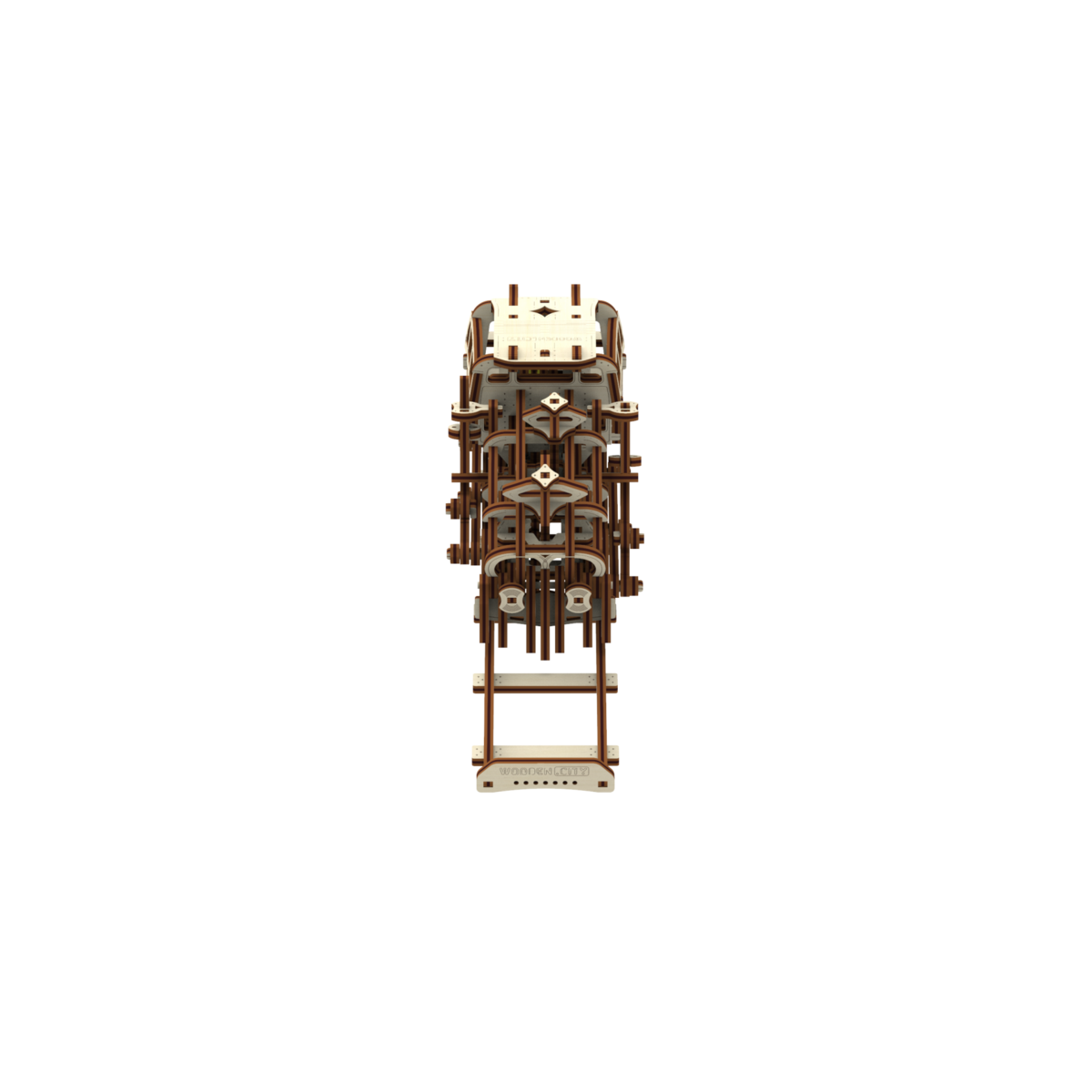 3D Houten Puzzel, Wooden City, Dream Express, Wr338, 30X8,5X10,4Cm