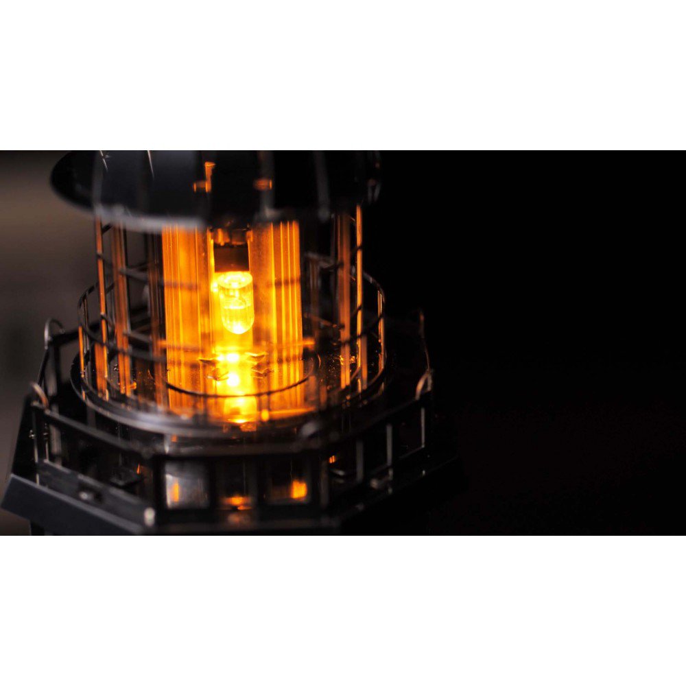 3D Metalen Bouwpakket, Sailors Companion Incl Led Verlichting, Metal Time, Mt002, 11X11X25Cm
