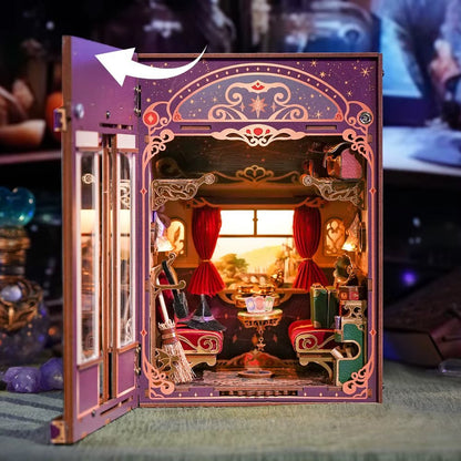 Tonecheer, Diy Book Nook, Trein Cabine/Train Cabine, Magical Journey, Tq441, 15,8X22,4X22,5Cm