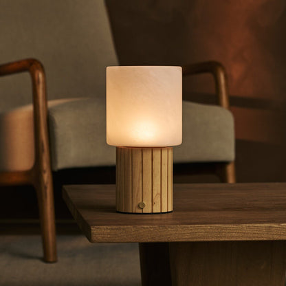 Ingmar Lichtbruine Oplaadbare Tafellamp