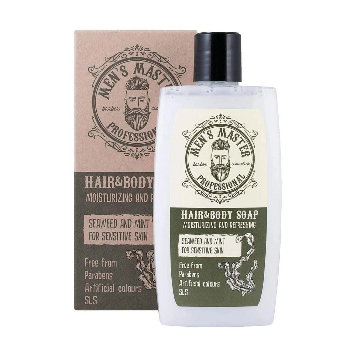 Men's Master Hydraterende Hair & Body Soap – 260Ml