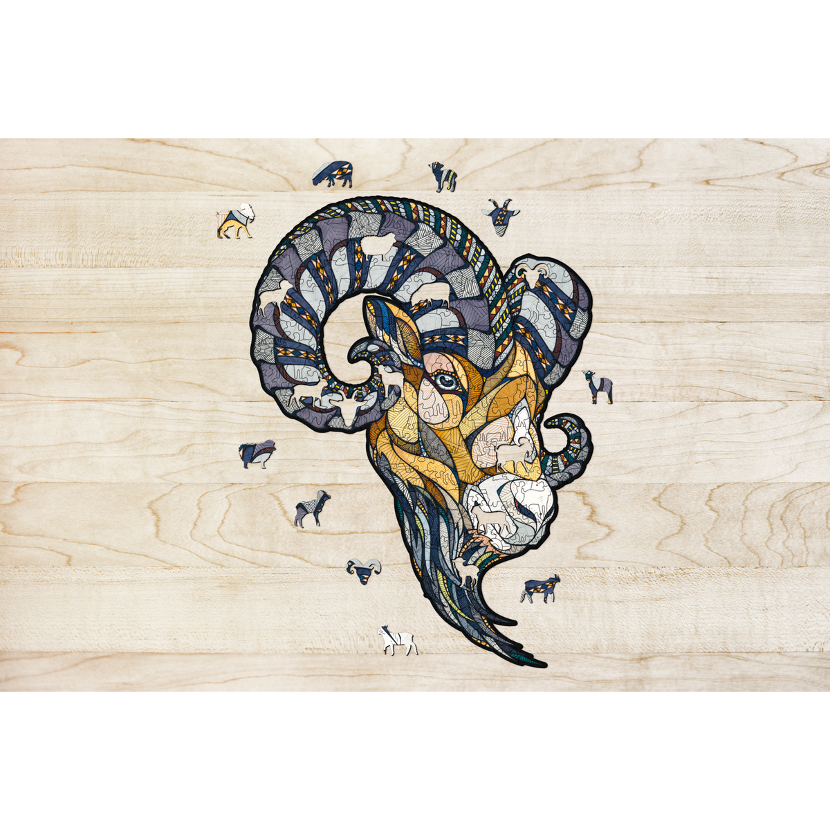 Eco Wood Art (Ewa) Houten Legpuzzel Ram, Size L, 2222, 54,5X38,8X0,5Cm