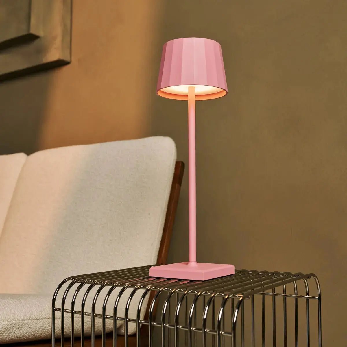 Wouter Flamingo Roze Oplaadbare Tafellamp