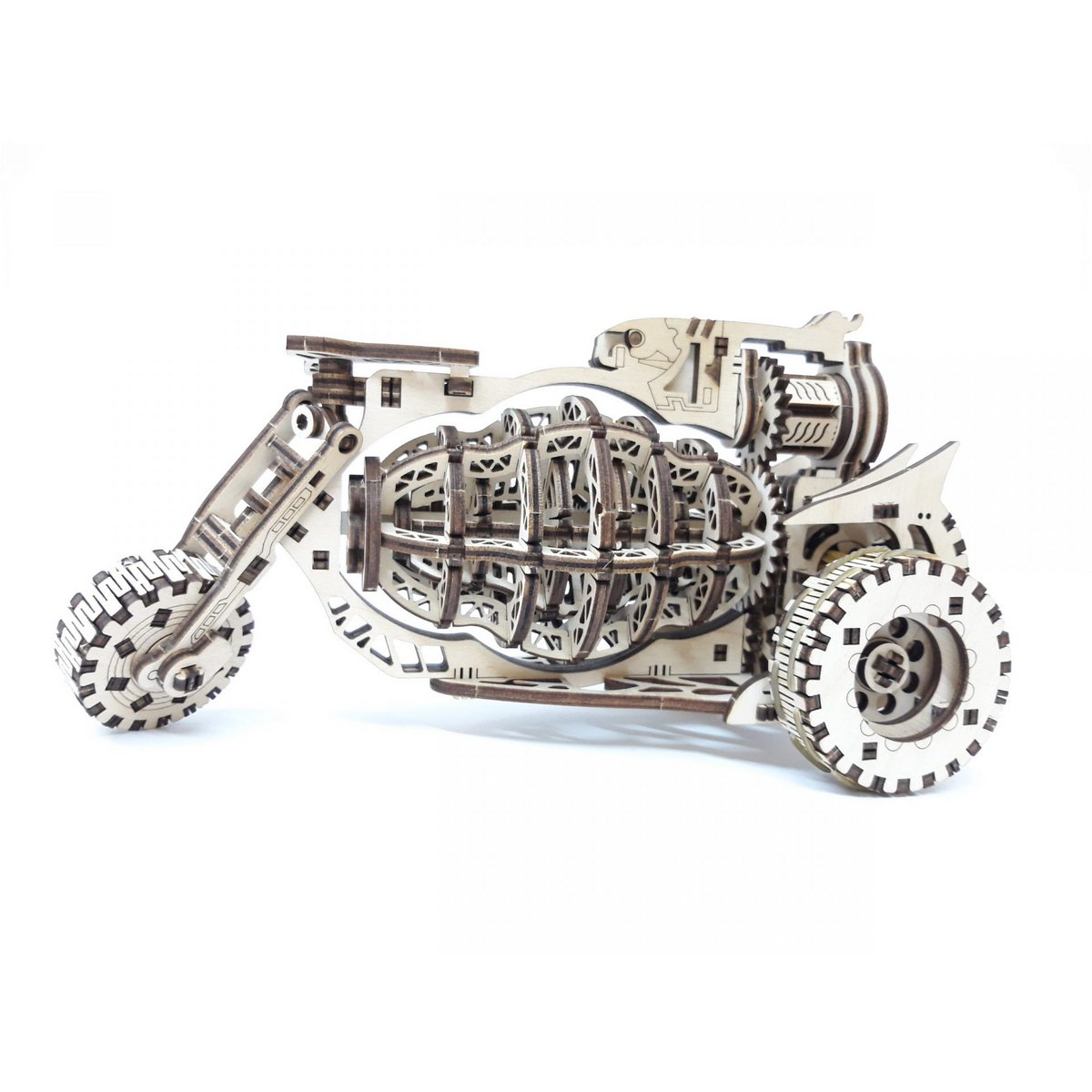 Mr. Playwood 3D Houten Puzzel Kosmobike, 10104, 24X12X13Cm.