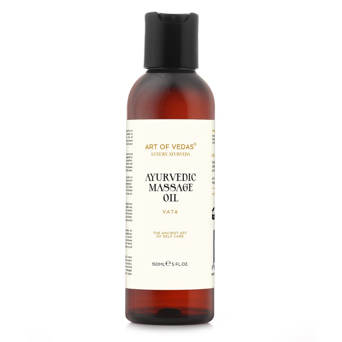 Ayurvedische Vata -Massageolie 150 Ml | Kruidenolie Voeden Voor Vata -Balans En Ontspanning