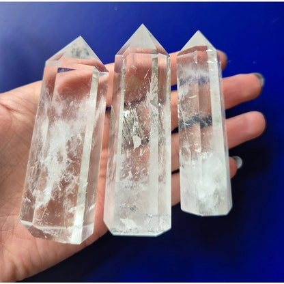 A+ Heldere Kwaliteit Edelsteen Bergkristal Toren / Obelisk (Clear Quartz Tower)