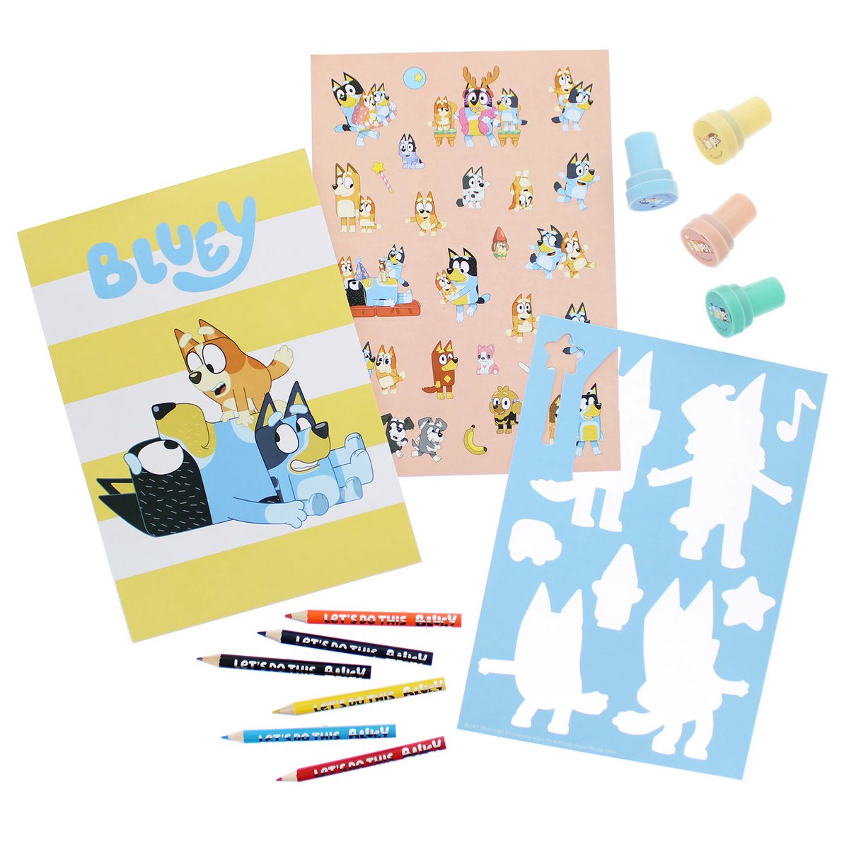 Bluey - Creatieve Schilderset 14-Delig