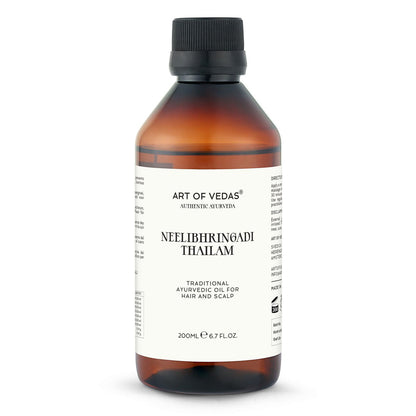 Neelibhringadi Thailam 200 Ml | Traditionele Kruidenolie Voor Haargroei, Hoofdhuidgezondheid En Versterking