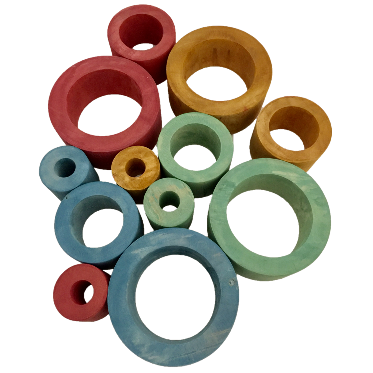 Earth Nested Tubes/12Pc
