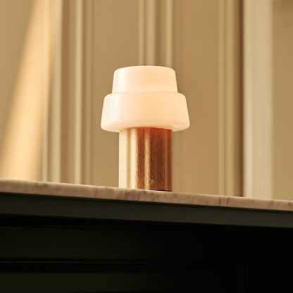 Laurent Lichtbruine Oplaadbare Tafellamp