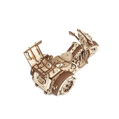 Eco Wood Art (Ewa) 3D Houten Puzzel Trike, 2918, 22,6X11,1X11,1Cm