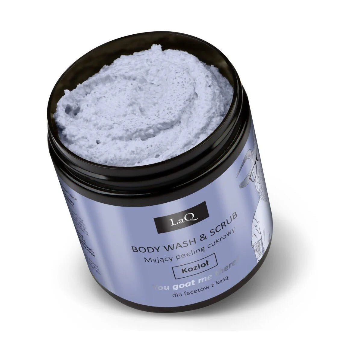 Laq Body Wash & Scrub Grinding Paste Hoppy Goat – 220Gr