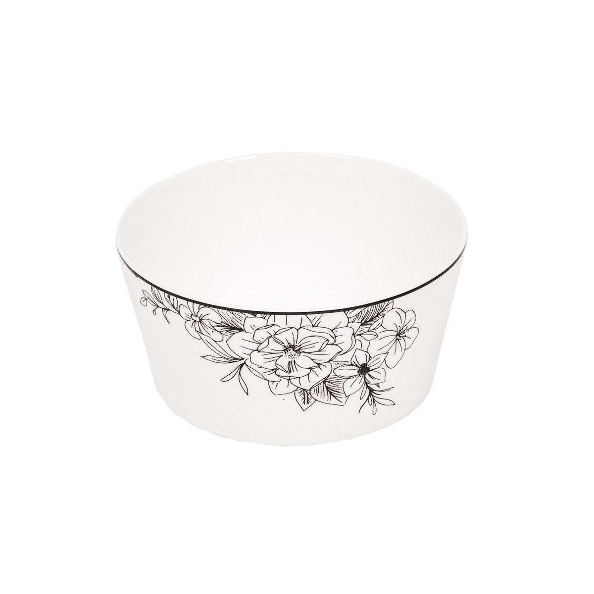 Kom - Les Fleurs - Newbone China - 11,5X11,5X5,5Cm
