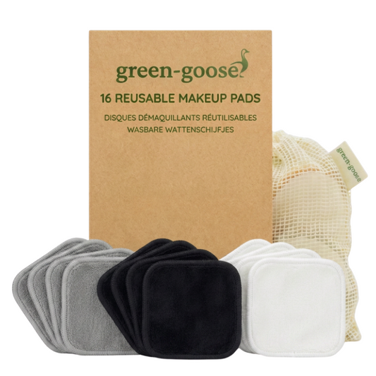 Green-Goose Herbruikbare Wattenschijfjes - 15 Stuks - Mix