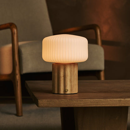 Robin Lichtbruine Oplaadbare Tafellamp