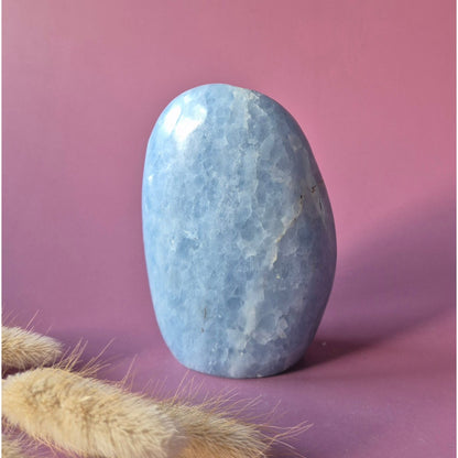 Edelsteen Celestien Freeform – Zachtblauwe Ruststeen