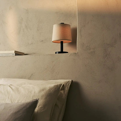 Rover Zwarte Houten Oplaadbare Lamp