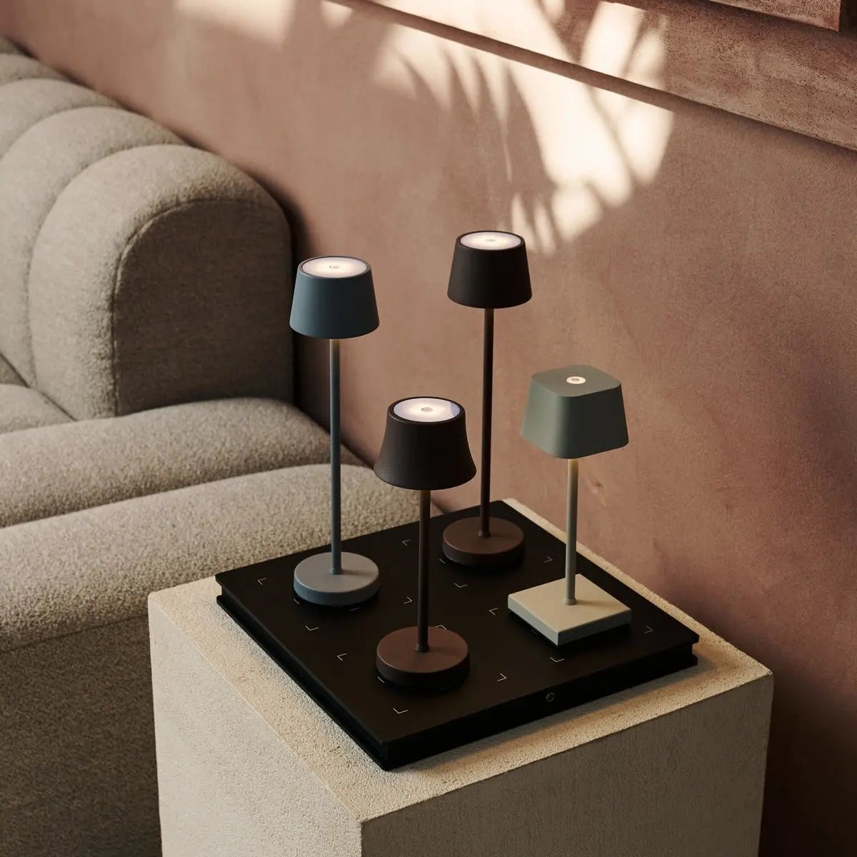De Pijp Mini Mouse Grey Rechargeable Table Lamp