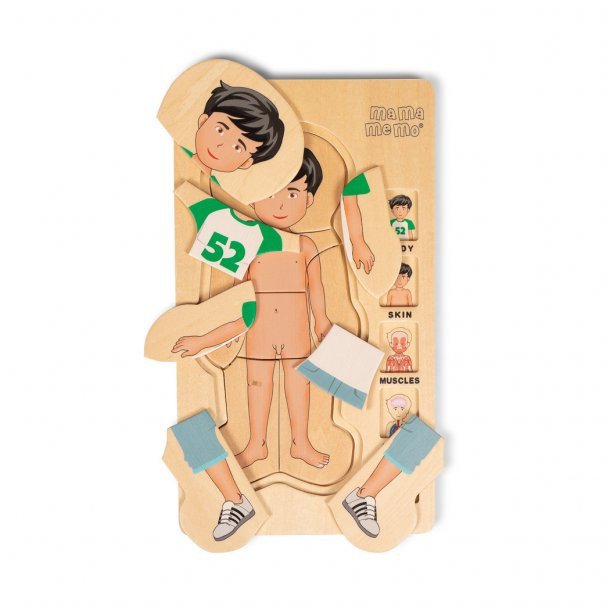 Mijn Lichaam Puzzel, Jongen