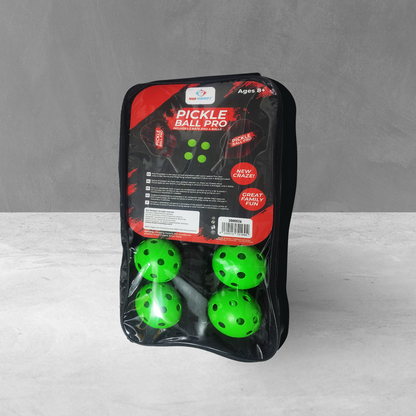 Pickleballset - Met 2 Rackets En 4 Ballen