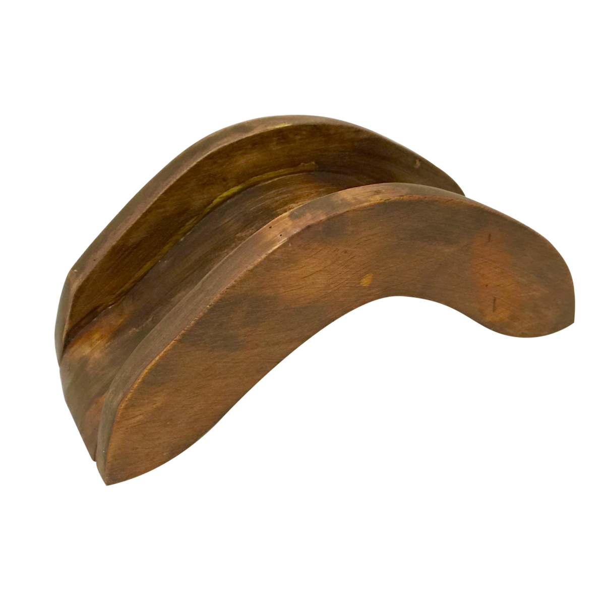 Wood Bridge With Railing