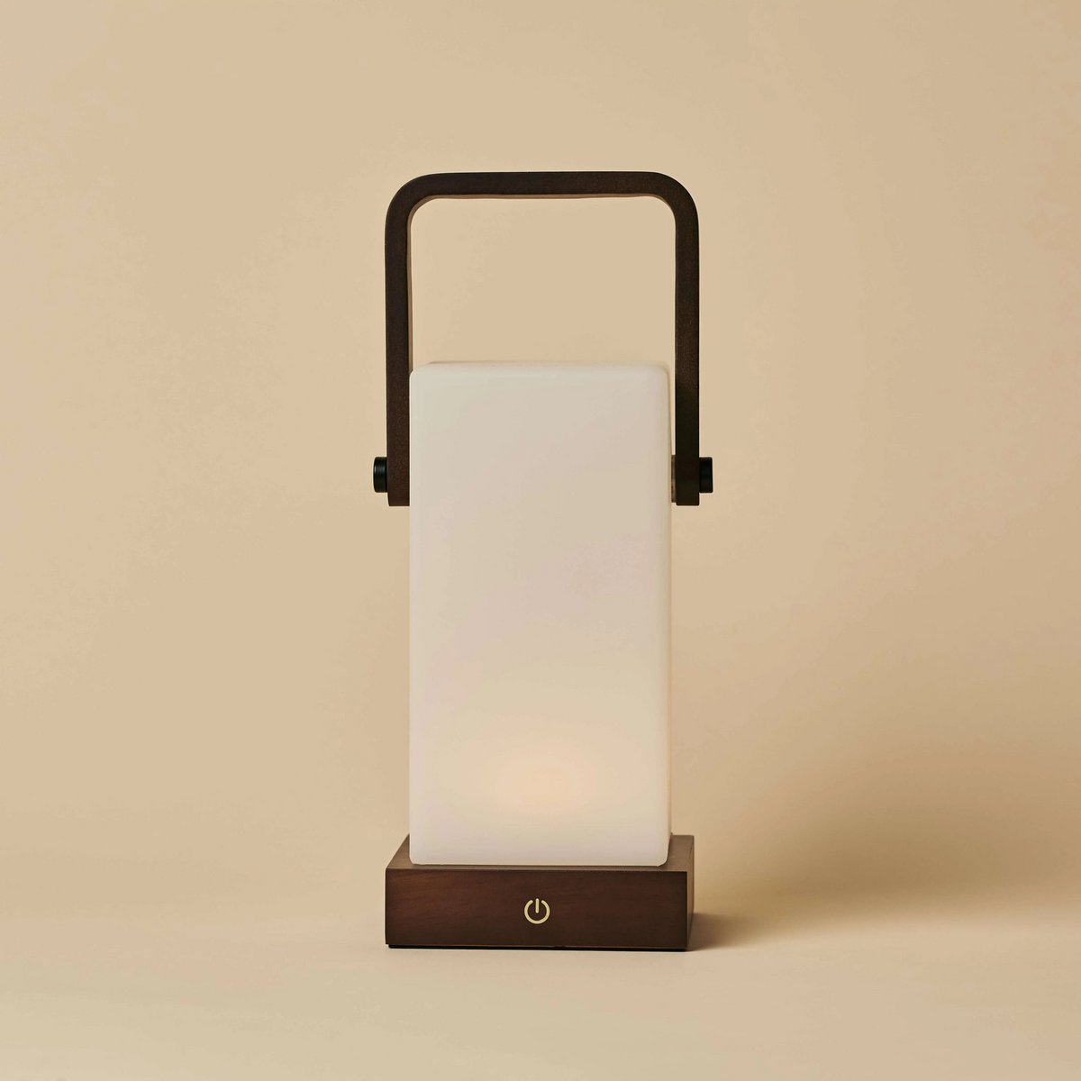 Harper Donkerbruine Houten Oplaadbare Lamp
