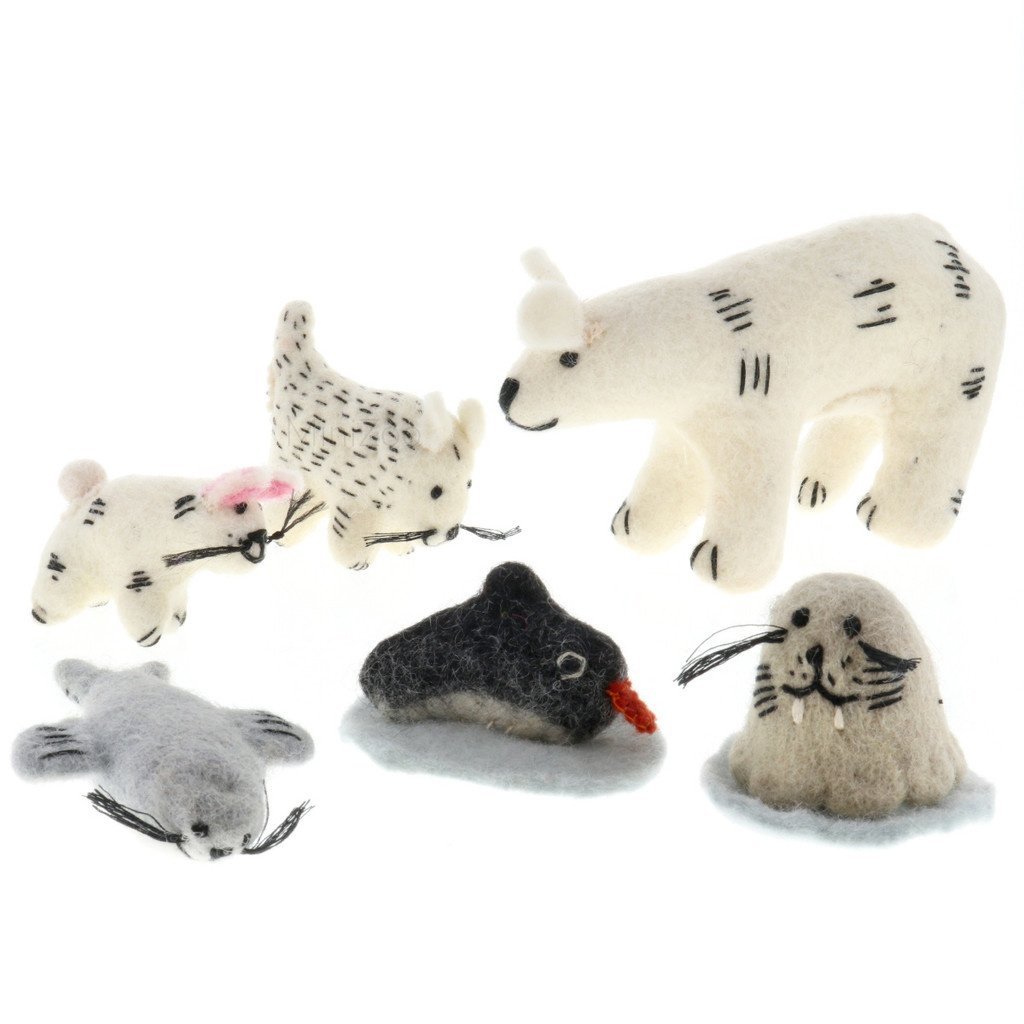 Arctic Animals 6Pc