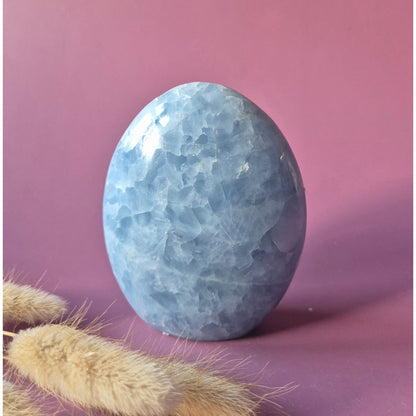 Edelsteen Celestien Freeform – Zachtblauwe Ruststeen