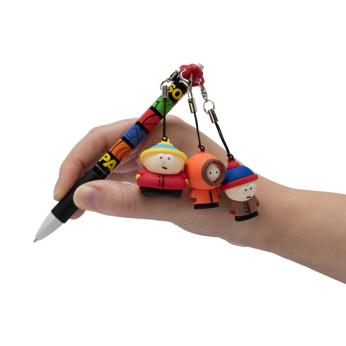 South Park Balpen Met 2 Verzamelkarakters, Pen In Het Ontwerp Van De Cultserie, Ideaal Voor Fans
