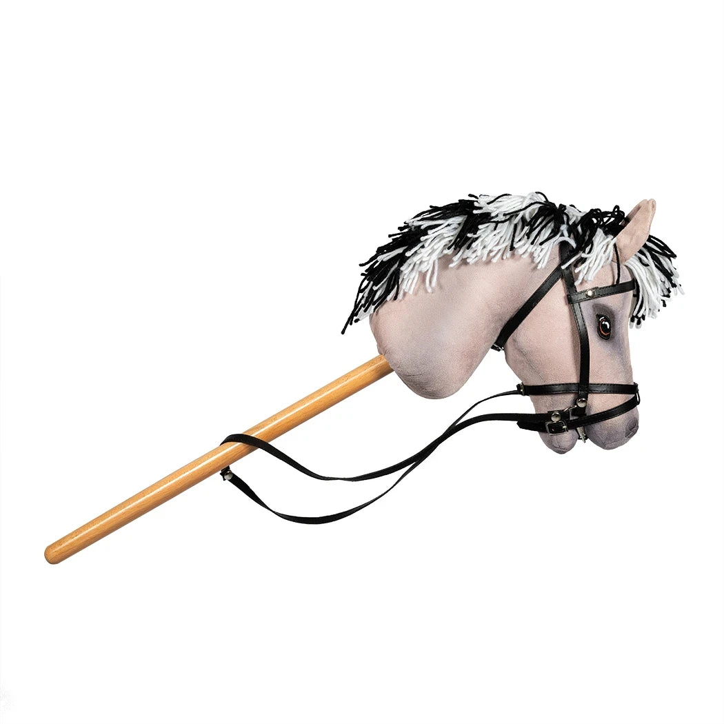 Stokpaard Luna Zandkleurig