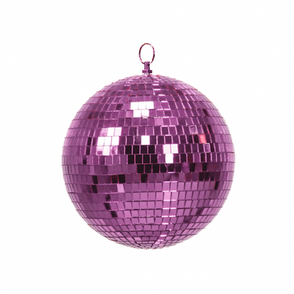 Kerstdecoratie - Kersthanger - Discobal - Foam - Roze - 20X20X20Cm