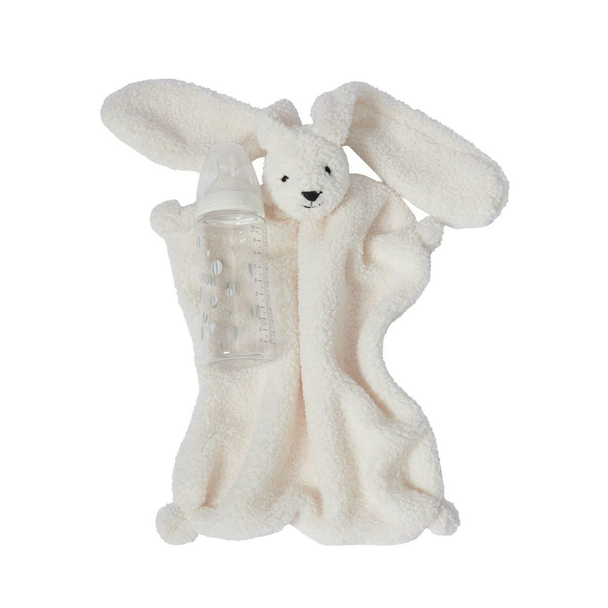 Knuffeldoekje Bunny Teddy Crème
