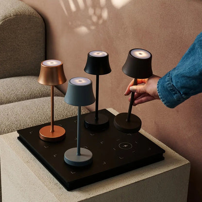 De Pijp Mini Mouse Grey Rechargeable Table Lamp