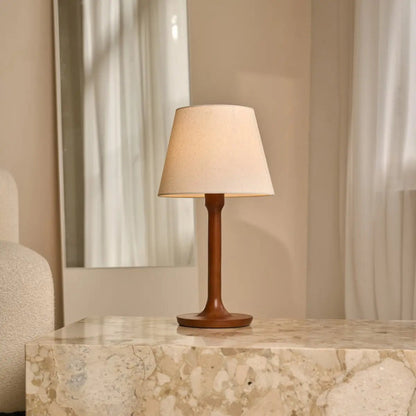 Nova Kastanjebruine Houten Lamp