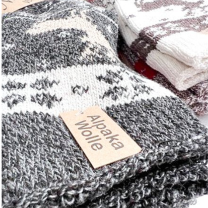 Green-Goose Alpaca Herensokken - 2 Paar - 95%