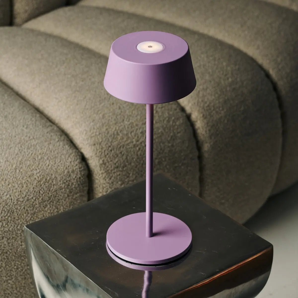 Hugo Violet Lila Oplaadbare Tafellamp