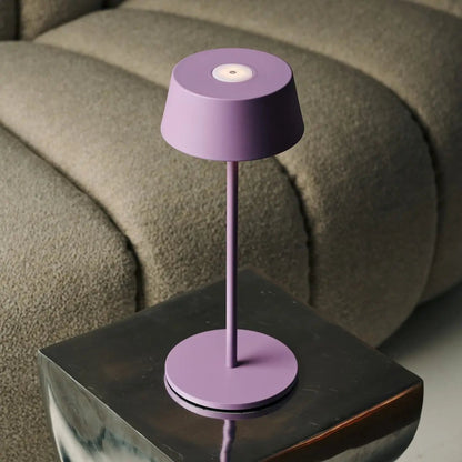 Hugo Violet Lila Oplaadbare Tafellamp