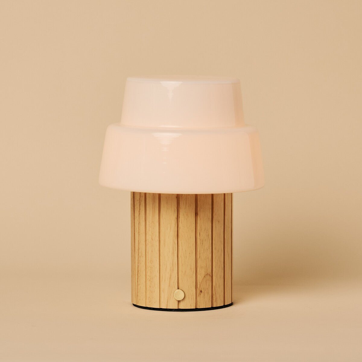 Lio Lichtbruine Oplaadbare Tafellamp