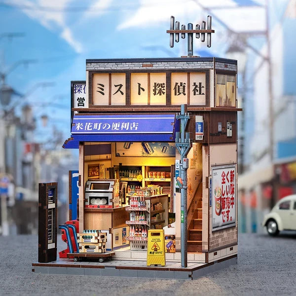 Cutebee, 3D Diy Huisje, Beika-Cho Convenience Store, Cwgc222, 15,5X13,7X22Cm