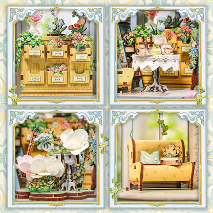 Cutebee, Diy Huisje, Windsors Flower House, Ghgc401, 19,1X17,6X21,5Cm