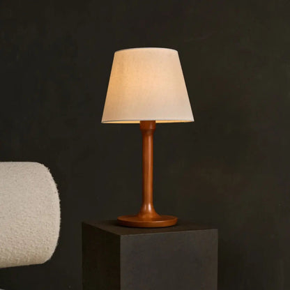 Nova Kastanjebruine Houten Lamp