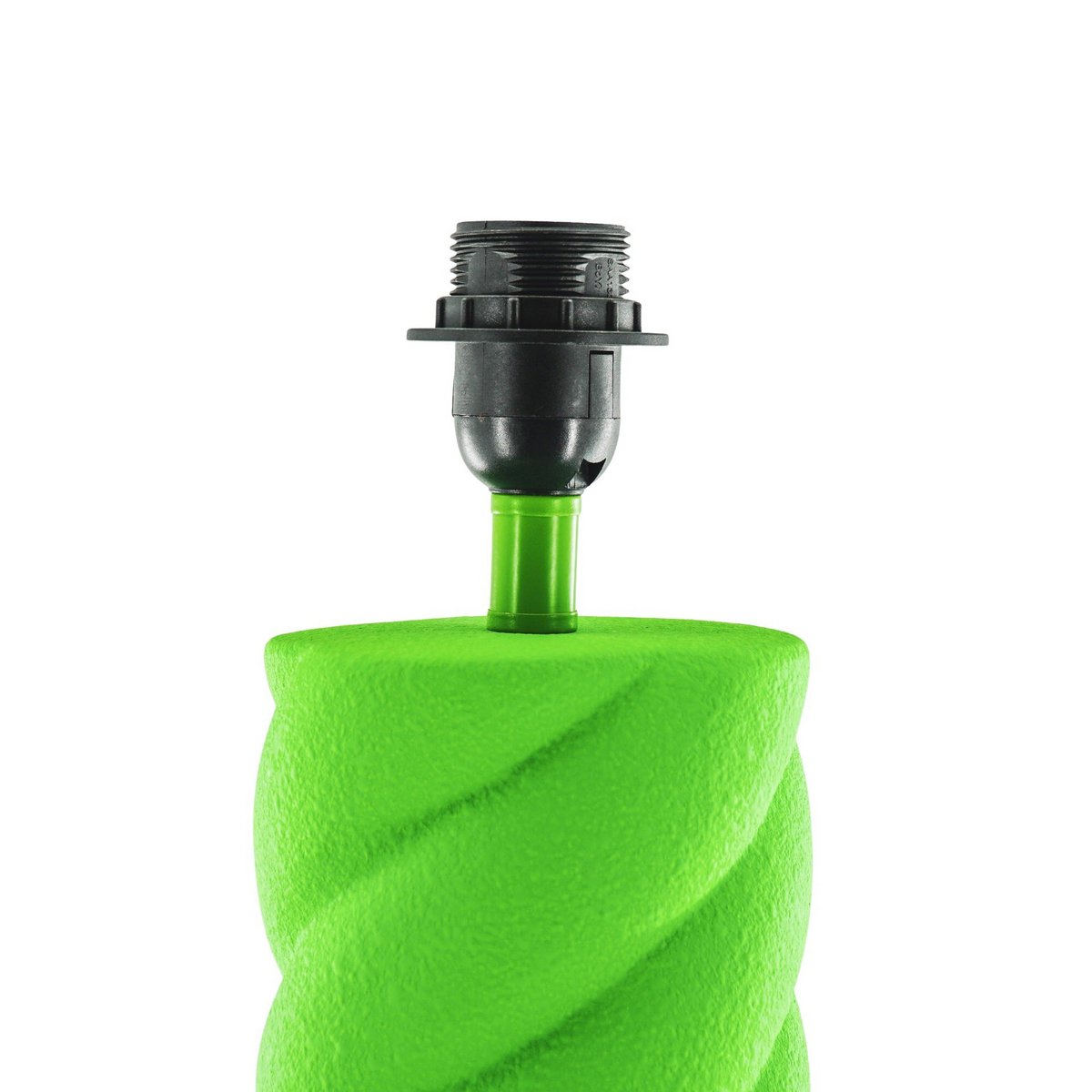 Tafellamp - Keramiek - Neon Green - E27- 12X12X28Cm