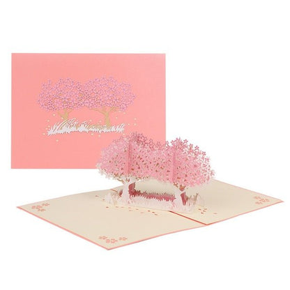 Kersenbloesem Liefde 3D Pop-Upkaart