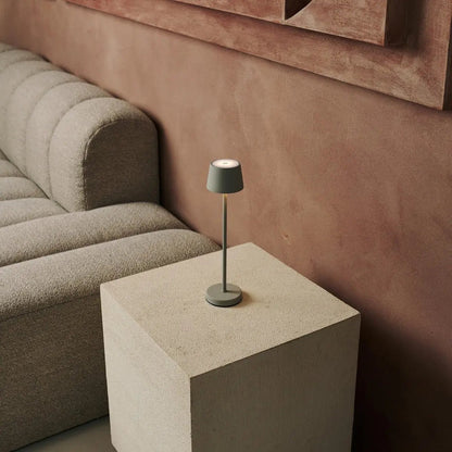 Vondel Mini Shadow Grey Rechargeable Lamp