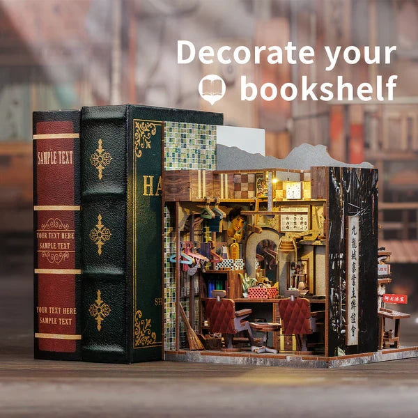 Cutebee, Diy Booknook, Twilight Of The Warriors: Walled In, Dcz01, 18X11X23Cm