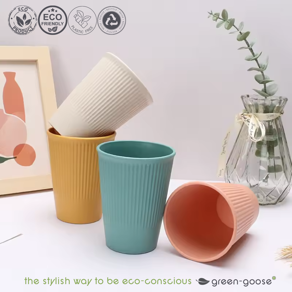 Green-Goose Bioplastic Servies - 28-Delig