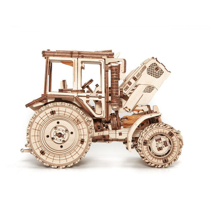 Eco Wood Art (Ewa) 3D Mechanische Puzzel, Belarus-82 Tractor, 1157, 21,8X11,8X15,5Cm